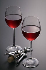 Image showing Red wine