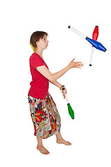 Image showing Juggling