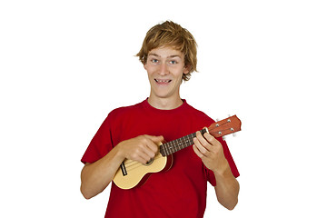 Image showing Playing music