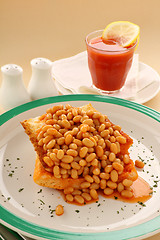 Image showing Baked Beans Stack