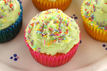 Image showing Iced Cup Cake