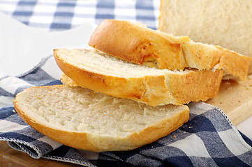 Image showing Fresh Crusty Bread