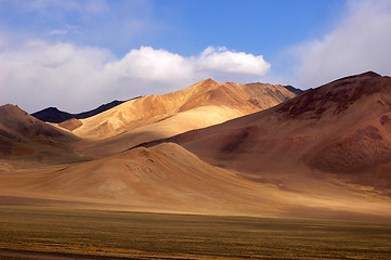 Image showing Landscape of mountains