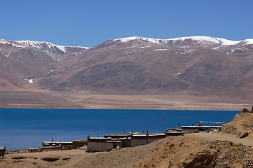 Image showing Landscape in Tibet