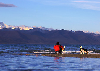 Image showing Landscape in Tibet