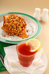 Image showing Baked Beans And Juice