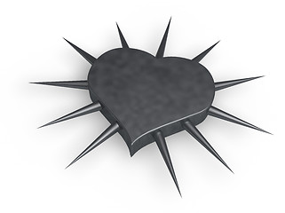 Image showing metal heart