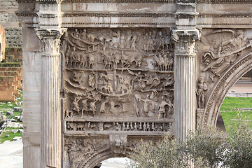 Image showing Arch of Septimius Severus