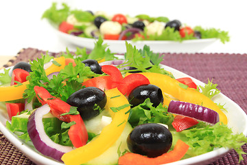 Image showing Salads