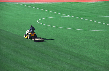 Image showing soccer field