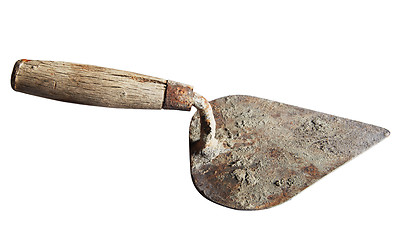 Image showing construction trowel