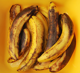 Image showing spotted bananas