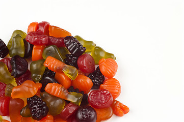 Image showing Fruit gummies