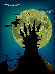 Image showing Halloween night