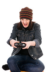 Image showing gamer