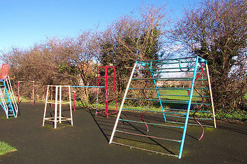 Image showing metal climbing frame