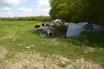Image showing Fly-tipping