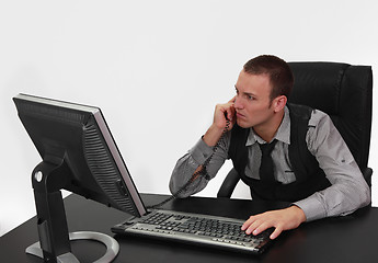 Image showing Young businessman