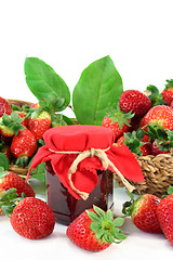 Image showing Strawberry jam
