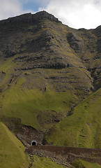 Image showing Tunnel through mountain