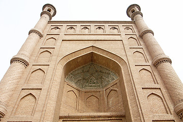 Image showing Closeup view of a mosque