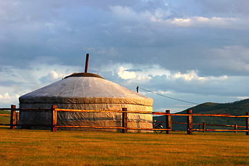 Image showing Landmark of ger in Mongolia