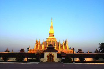 Image showing Golden Wat in Laos