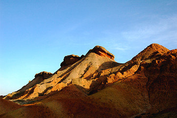 Image showing Colorful mountains