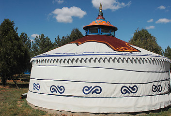 Image showing Landmark of ger in Mongolia