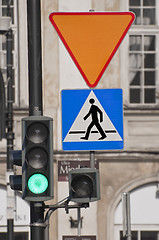 Image showing Green traffic light.