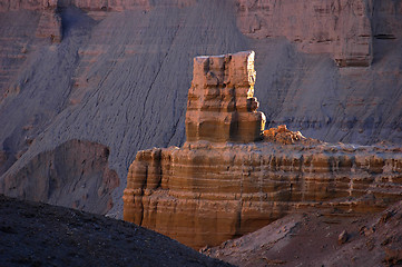 Image showing Landscape in west Tibet 