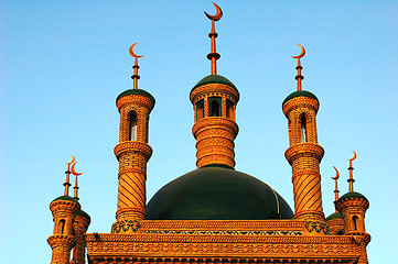 Image showing Roofs of a mosque