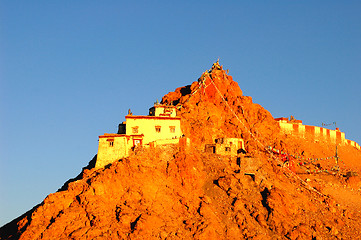 Image showing Landscape in Tibet