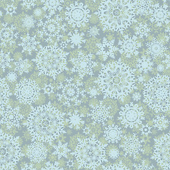 Image showing Seamless retro christmas texture pattern. EPS 8