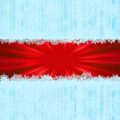 Image showing Abstract christmas background. EPS 8
