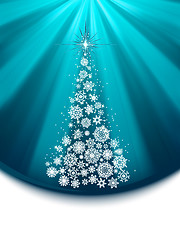 Image showing Christmas tree. EPS 8