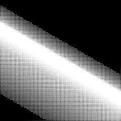 Image showing A black and white halftone background. EPS 8