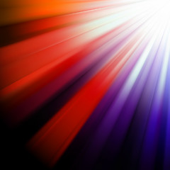 Image showing Colorful luminous rays. EPS 8