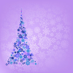 Image showing Christmas tree. EPS 8