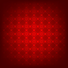 Image showing Seamless deep red christmas texture pattern. EPS 8