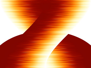 Image showing Abstract glow Twist background. EPS 8