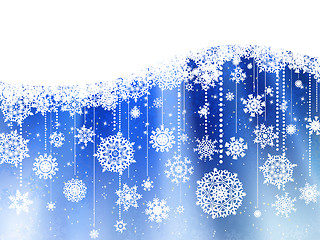 Image showing Christmas & New-Year's background. EPS 8