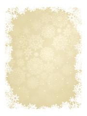 Image showing Gold christmas background. EPS 8