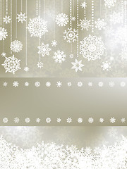 Image showing Christmas background with copyspace.  EPS 8