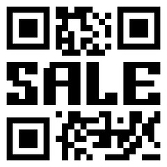 Image showing QR code for item in sale. EPS 8