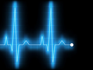 Image showing Electrocardiogram. EPS 8