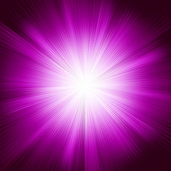 Image showing A violet color design with a burst. EPS 8