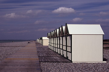 Image showing Beach-huts 2