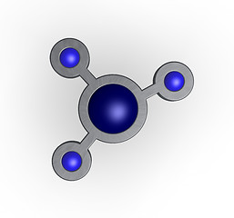 Image showing molecule abstract