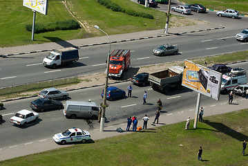 Image showing Road and transport incident